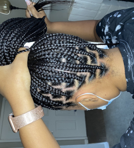 Knotless Braids for Hairbygat