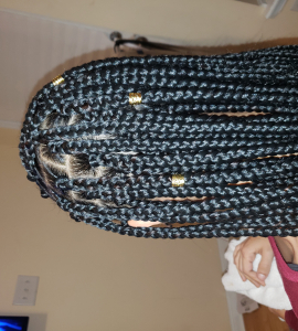 Medium Box Braids for StyledbyNiftyB