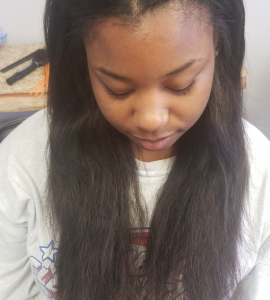 Weave installation w. Leave out for Salon_DeQuan