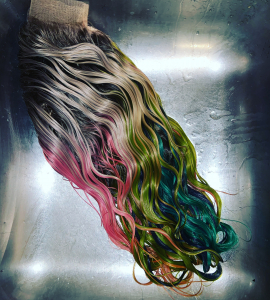 Custom color for Iketa’s_Luxury_Hair_Extensions