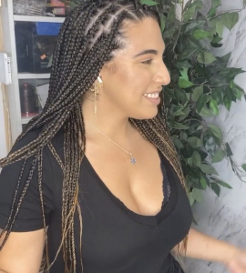 Medium Box Braids for Thehairbar