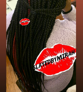 Medium Box Braids for Slayedbymirah
