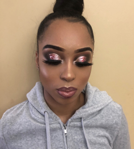 Shimmery/Glitter look for Slayedbyslay