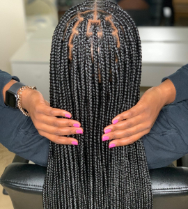 Knotless Braids for Curlz_Of_Glory