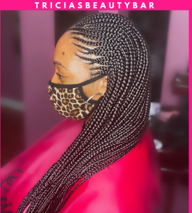 Feed in braids for TriciasBeautyBar