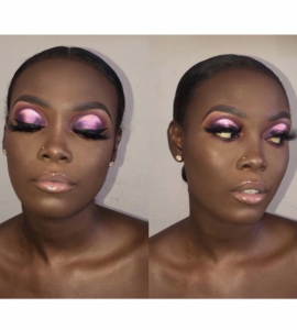 Shimmery/Glitter look for Fay's_Makeup_Artistry