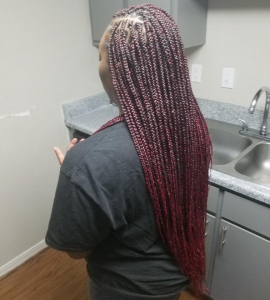 Small Box Braids for BlessedByRay