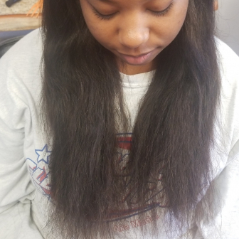 Weave installation w. Leave out for Salon_DeQuan