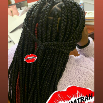 Medium Box Braids for Slayedbymirah