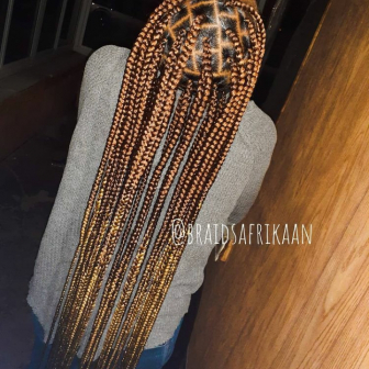 Knotless Braids for Braidsafrikaan