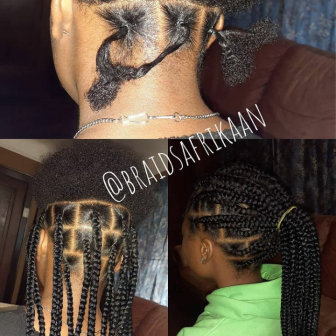 Knotless Braids for Braidsafrikaan