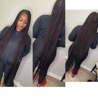 Knotless Braids for TheBraydedTrap