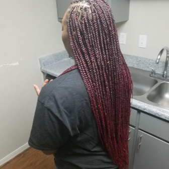 Small Box Braids for BlessedByRay