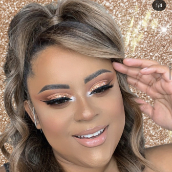 Shimmery/Glitter look for Glam'd_by_Belkis