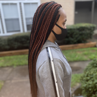 Small Box Braids for Styledbyharrieto