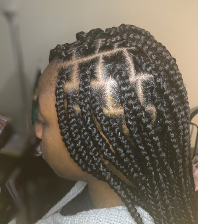 Large Box Braids for Bite_My_Glam_Beauty