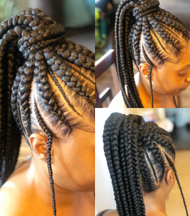 Feed in braids for HairbyTavia