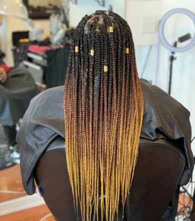 Medium Box Braids for Finesse_Style_Studio