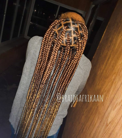 Knotless Braids for Braidsafrikaan