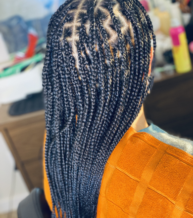 Knotless Braids for Jenhairous