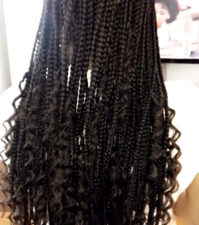 Knotless Braids for Pytresse