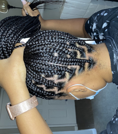 Knotless Braids for Hairbygat