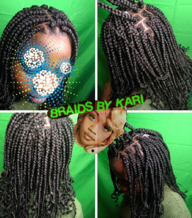 Medium Box Braids for braids_by_kari