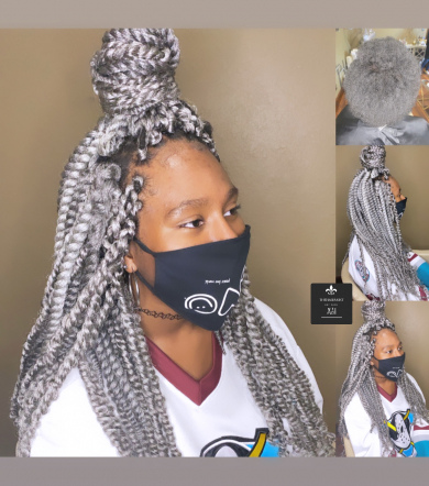 Crochet braids for Thehairsaint