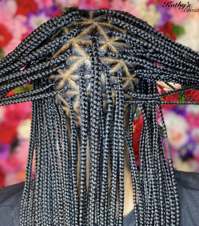 Knotless Braids for Kathy’s_Braids
