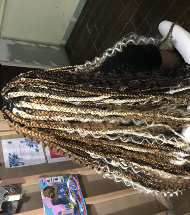 Goddess braids for MIYOSHI_Beauty